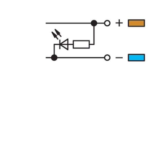 3-conductor sensor supply terminal block LED (green) for PNP-(high-sid image 4
