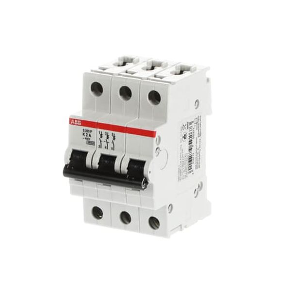 S203P-K2 Miniature Circuit Breaker - 3P - K - 2 A image 3
