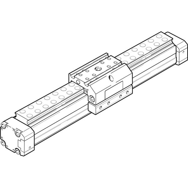 DGPL-40-500-PPV-A-B-KF Linear actuator image 1