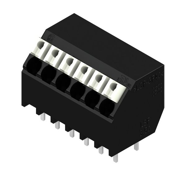 PCB terminal, 3.50 mm, Number of poles: 6, Conductor outlet direction: image 2