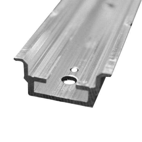 Aluminium H/C rail for 40mm Wiring Ducts 4 Unit-Wide image 1