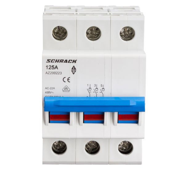 Main Load-Break Switch (Isolator) 125A, 3-pole image 3