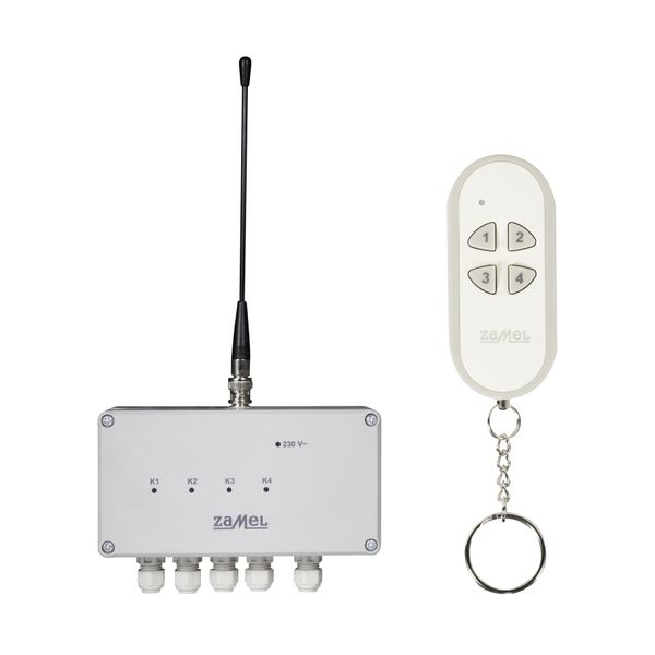 4-Channel radio power switch (set with remote control) 230V type: RWS-311C/Z image 1