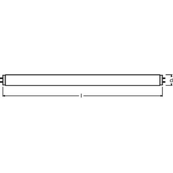 L 18W/840LUMILUX 25X1              OSRAM image 1