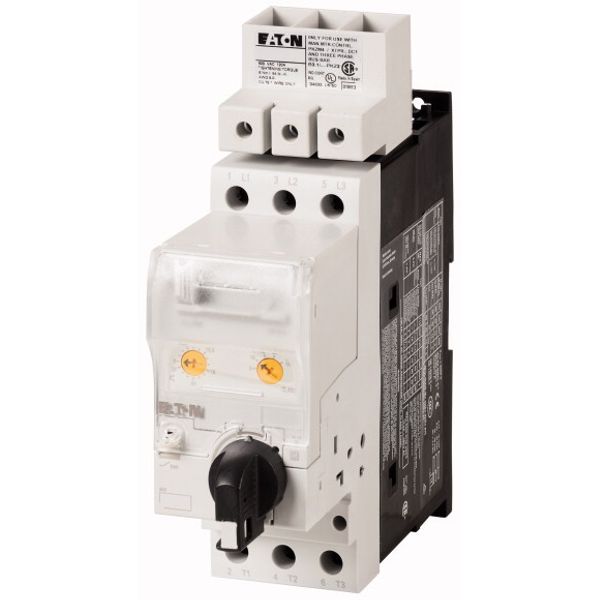Motor-protective circuit-breaker, Type E DOL starters (complete devices), Electronic, 16 - 65 A, Turn button, Screw connection, North America image 3