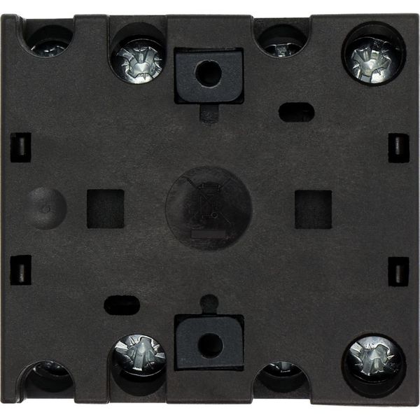 On switches, T0, 20 A, flush mounting, 2 contact unit(s), Contacts: 4, 45 °, momentary, With 0 (Off) position, With spring-return to 0, 0-1, Design nu image 3