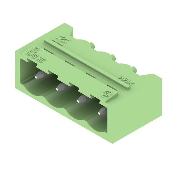 PCB plug-in connector (board connection), 5.08 mm, Number of poles: 4, image 4