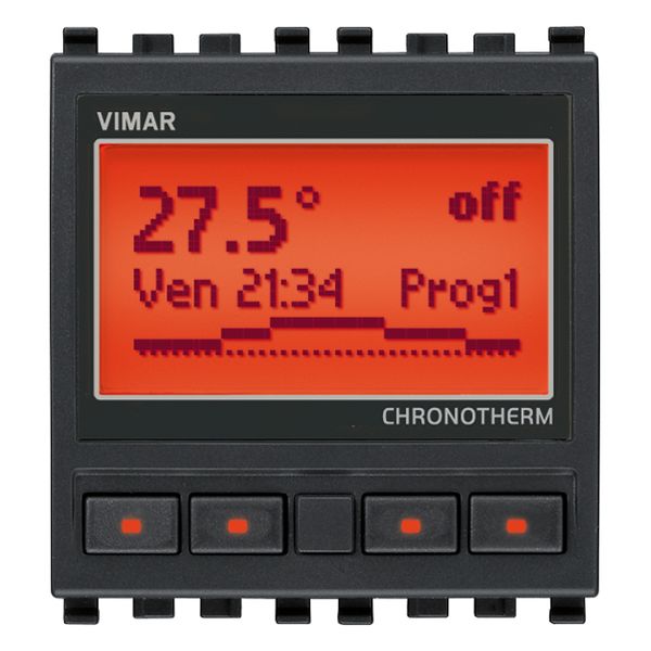 Timer-thermostat 120-230V grey image 1