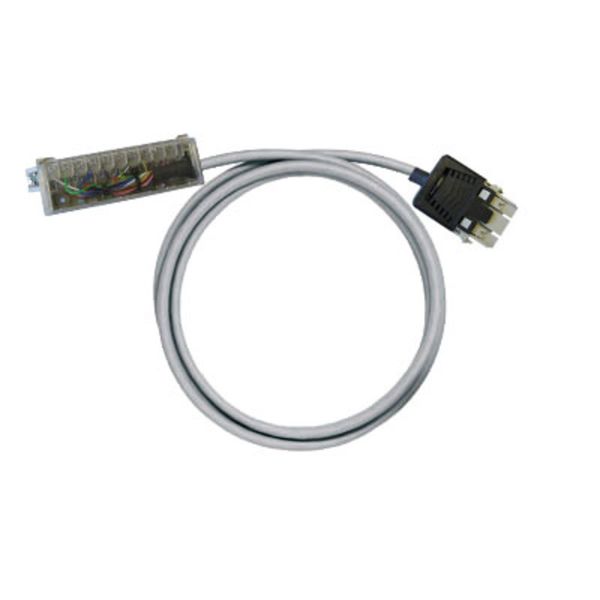 PLC-wire, Digital signals, 24-pole, Cable LiYY, 4 m, 0.25 mm² image 1