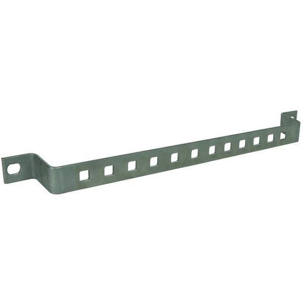 Earthing busbar StSt f. equipotential bonding w. 1 x 12 terminals image 1