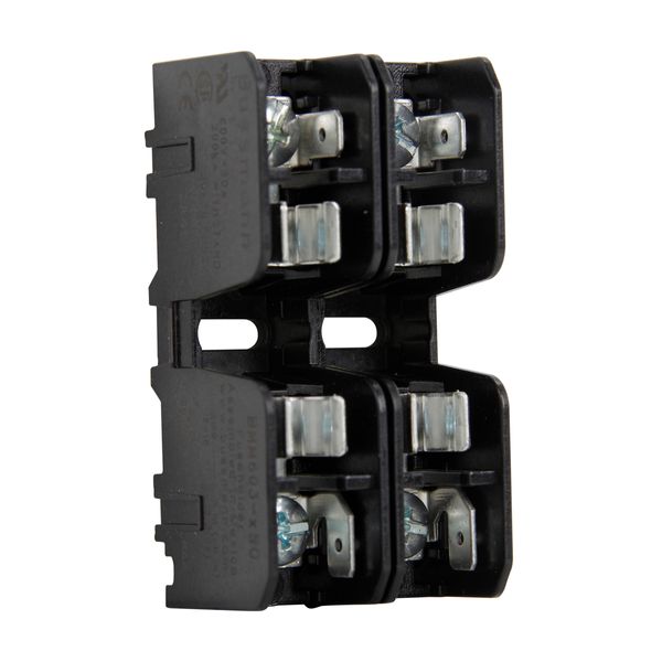 Eaton Bussmann series BMM fuse blocks, 600V, 30A, Screw/Quick Connect, Two-pole image 6