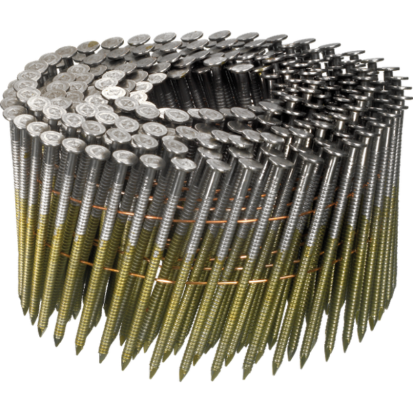 GL ring roller nails 2.9x75mm, hot-dip galvanized 3rd corrosion class, diamond, Sencoated, 2.90 mm, 2000 pcs. image 1