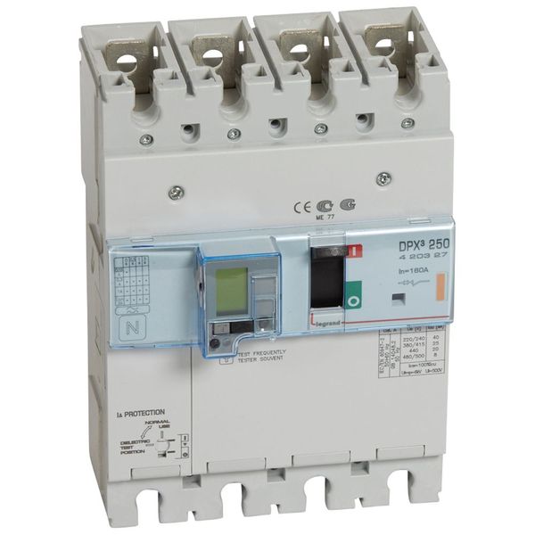 MCCB electronic release + e.l.c.bs - DPX³ 250 - Icu 25 kA - 400 V~ - 4P - 160 A image 2