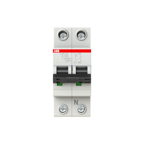 S201-B100NA Miniature Circuit Breaker - 1+NP - B - 100 A image 5