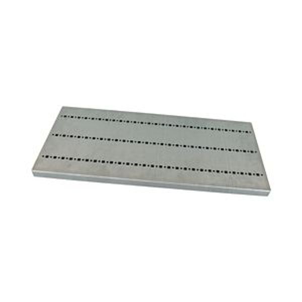 Carrier plate for universal use, empty, WxD=800x321mm image 2