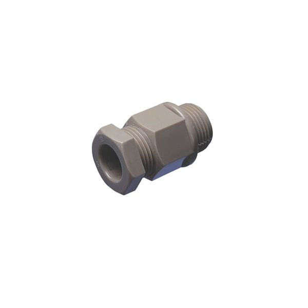 248-G M16 STANDARD CABLE GLAND GREY image 1