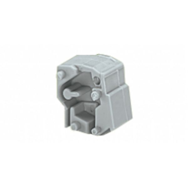 Spacer for doubling the pin spacing 7.5/7.62 mm thick gray image 3