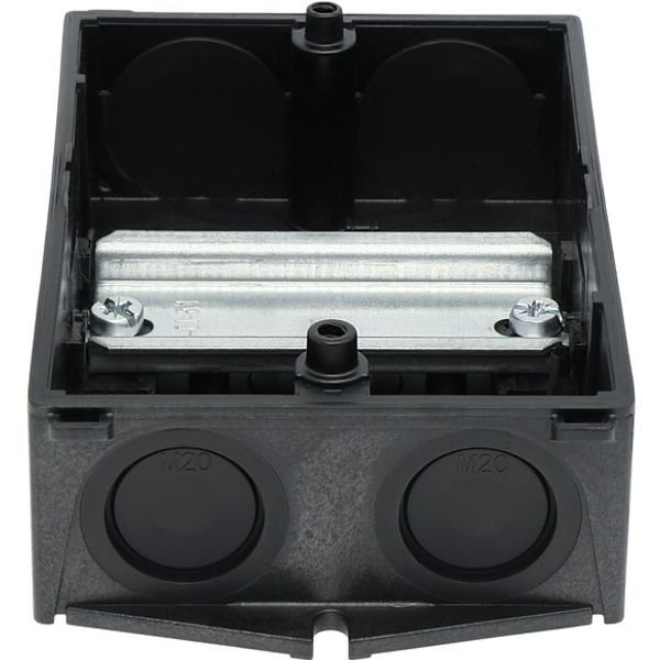 Insulated enclosure, HxWxD=120x80x95mm, +mounting rail image 5