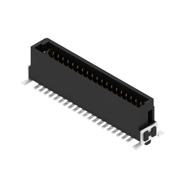 PCB plug-in connector (board connection), 1.27 mm, Number of poles: 40 image 2
