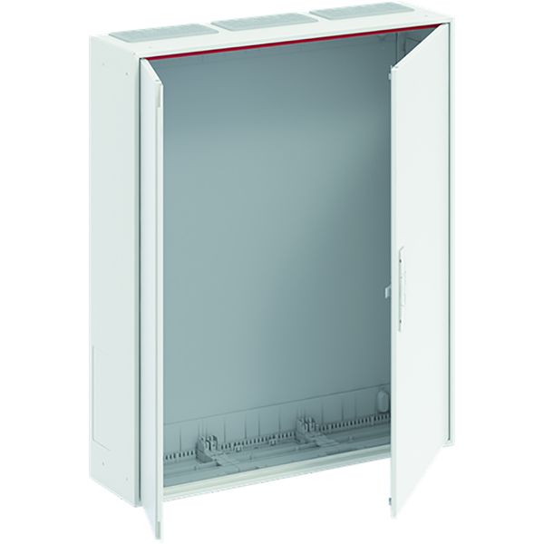 A36 ComfortLine A Wall-mounting cabinet, Surface mounted/recessed mounted/partially recessed mounted, 216 SU, Isolated (Class II), IP44, Field Width: 3, Rows: 6, 950 mm x 800 mm x 215 mm image 1