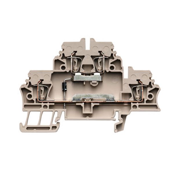 Component terminal block, Tension-clamp connection, 2.5 mm², 500 V, 0. image 1