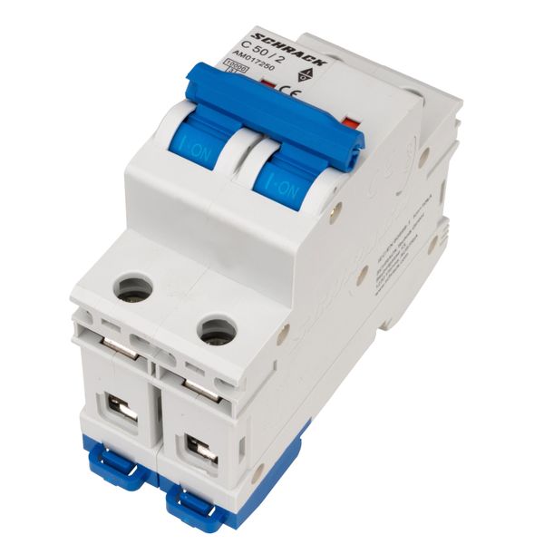 Miniature Circuit Breaker (MCB) AMPARO 10kA, C 50A, 2-pole image 5