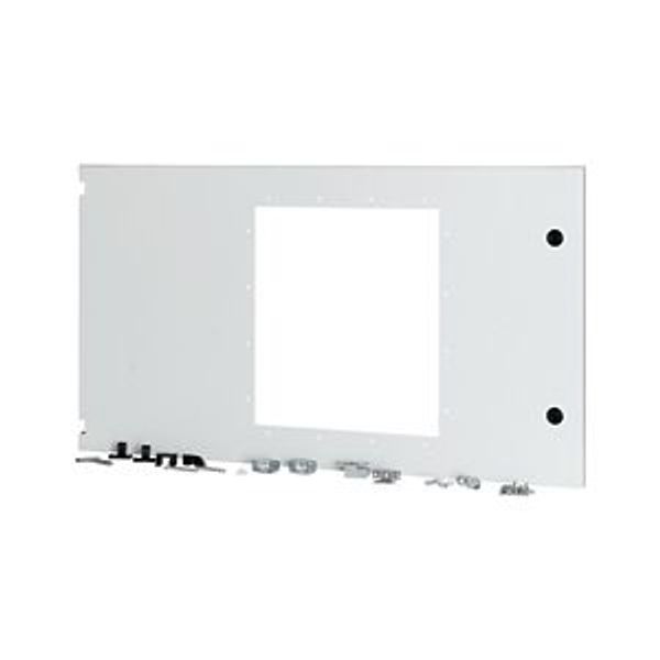 Front door for IZMX40, withdrawable, HxW=550x1000mm, IP55, grey image 4