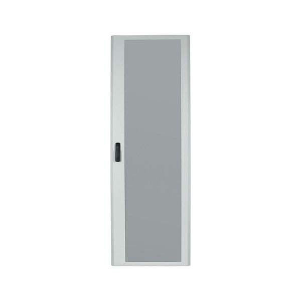 Glass door, for HxW=1760x400mm, Clip-down handle, white image 4