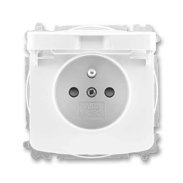 5583A-C02357 B Double socket outlet with earthing pins, shuttered, with turned upper cavity, with surge protection image 81