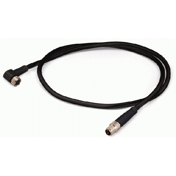 Sensor/Actuator cable M8 socket angled M8 plug straight image 2