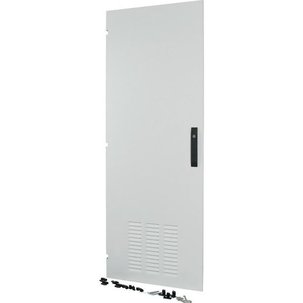 Section wide door, ventilated, left, HxW=1625x592mm, IP42 image 5