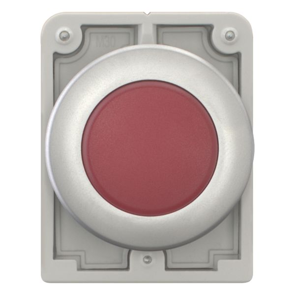 Indicator light, RMQ-Titan, Flat, Red, Metal bezel image 4