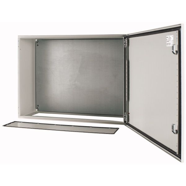 Wall enclosure with mounting plate, HxWxD=600x800x300mm image 3