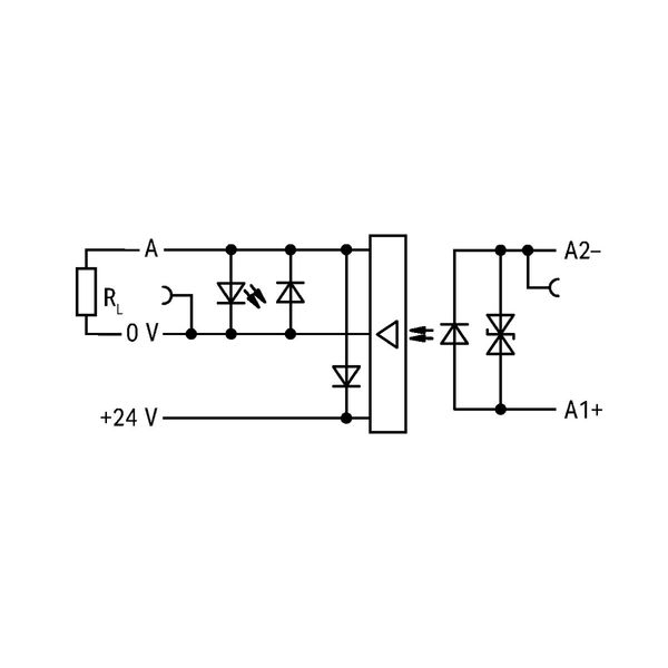 859-735 Optocoupler module; Nominal input voltage: 24 VDC; Output voltage range: 20 … 30 VDC image 4
