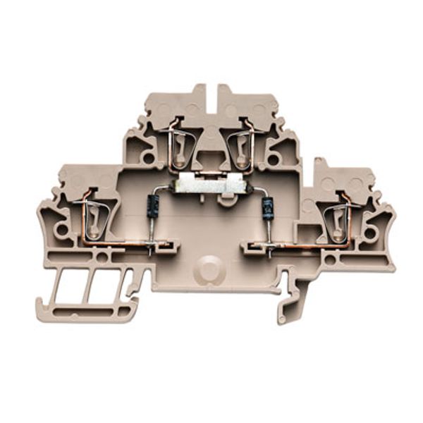 Component terminal block, Tension-clamp connection, 2.5 mm², 500 V, 0. image 1