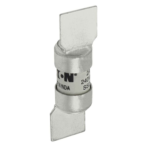 Fuse-link, LV, 2 A, AC 240 V, BS88/E1, 12 x 47 mm, gL/gG, BS image 6