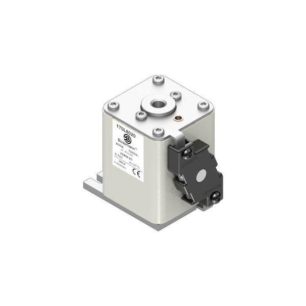 Fuse-link, high speed, 400 A, AC 660 V, Size 2, 61 x 75 x 141 mm, aR, IEC, single indicator image 10