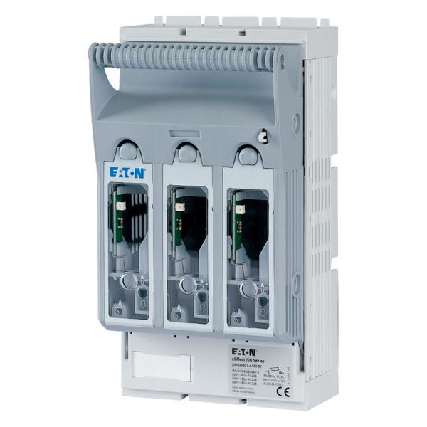 NH fuse-switch 3p box terminal 1,5 - 95 mm², mounting plate, light fuse monitoring, NH000 & NH00 image 8