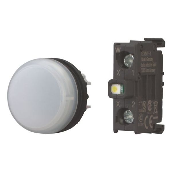 M22-L-W-LEDC-BVP Eaton Moeller® series M22 Indicator light image 1