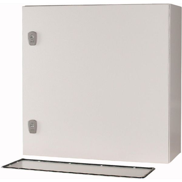 Wall enclosure with mounting plate, HxWxD=600x600x250mm image 8