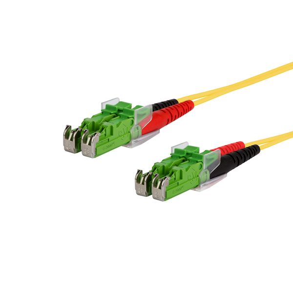 OpDAT patch cord E2000-D APC/E2000-D APC OS2, 3.0 m image 1