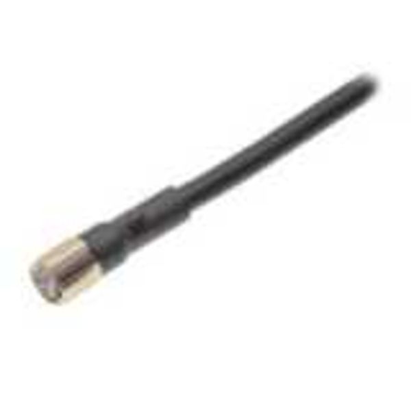 Sensor cable, M8 straight socket (female), 4-poles, PUR fire-retardant image 4