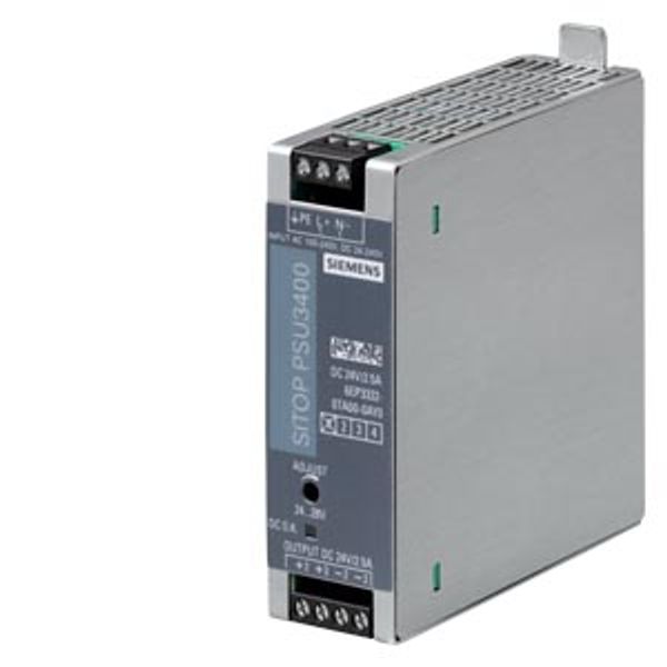 SIPLUS PS PSU3400 1ACDC DC 24V 2.5A... image 1