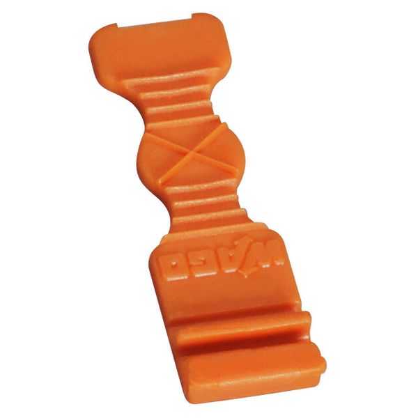 Strain relief plate orange image 1