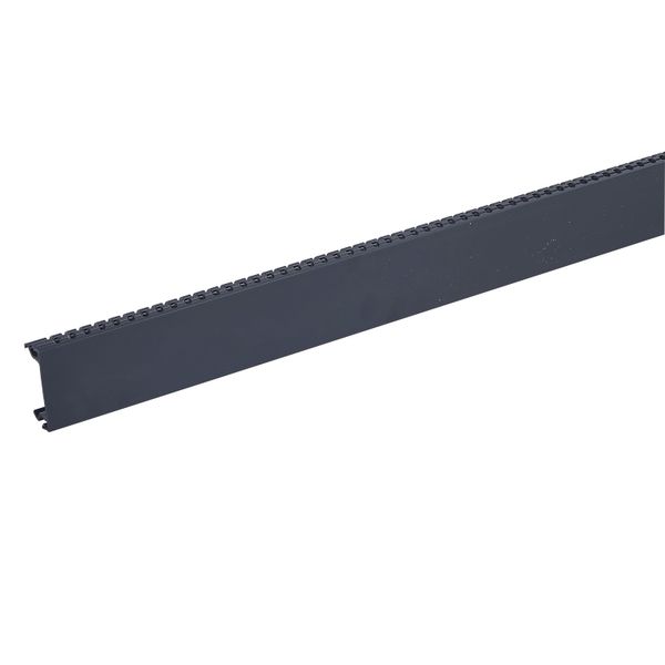 Extra cover for snap-on trunking Black Edition - 45 mm width - 2 m length image 2