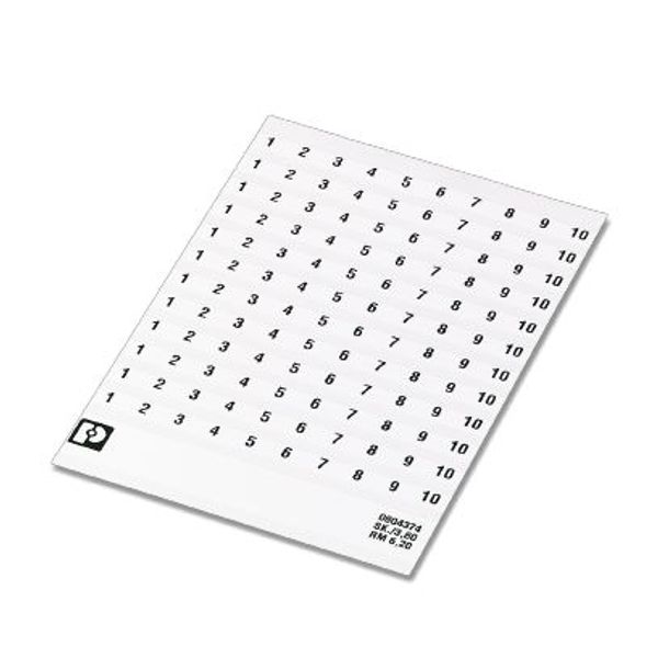 SK  6,2/3,8:FORTL.ZAHLEN 11-20 - Marker for terminal blocks image 2