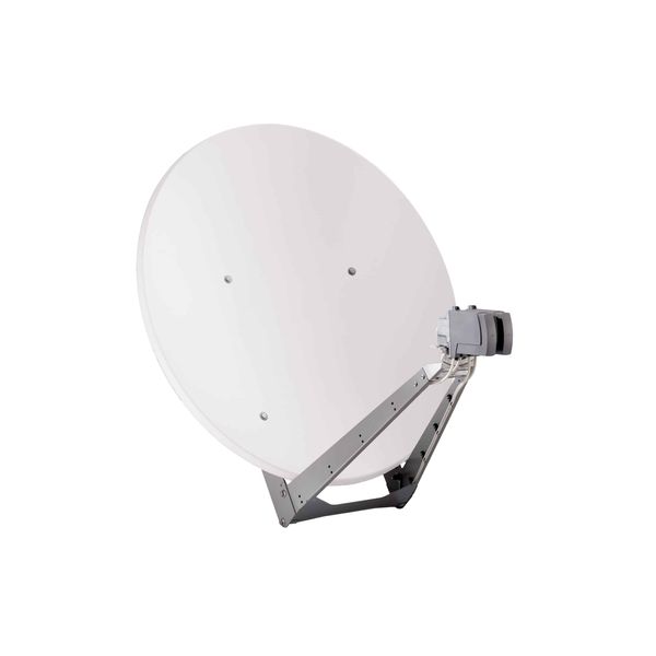 CAS 120/W satellite antenna white neutral image 1