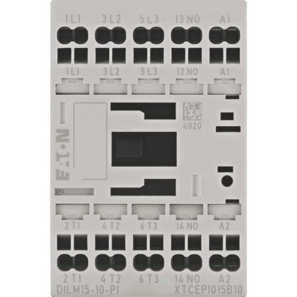 Contactor, 3 pole, 380 V 400 V 7.5 kW, 1 N/O, 24 V 50/60 Hz, AC operation, Push in terminals image 12