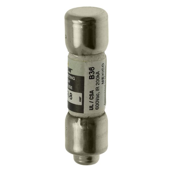 Fuse-link, LV, 8 A, AC 600 V, 10 x 38 mm, 13⁄32 x 1-1⁄2 inch, CC, UL, time-delay, rejection-type image 12