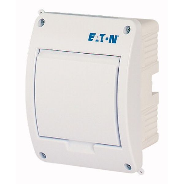 ECO Compact distribution board, flush mounting, 1-rows, 5 MU, IP40 image 2